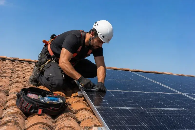 Maintenance et monitoring de panneaux solaires à Reignier-Ésery