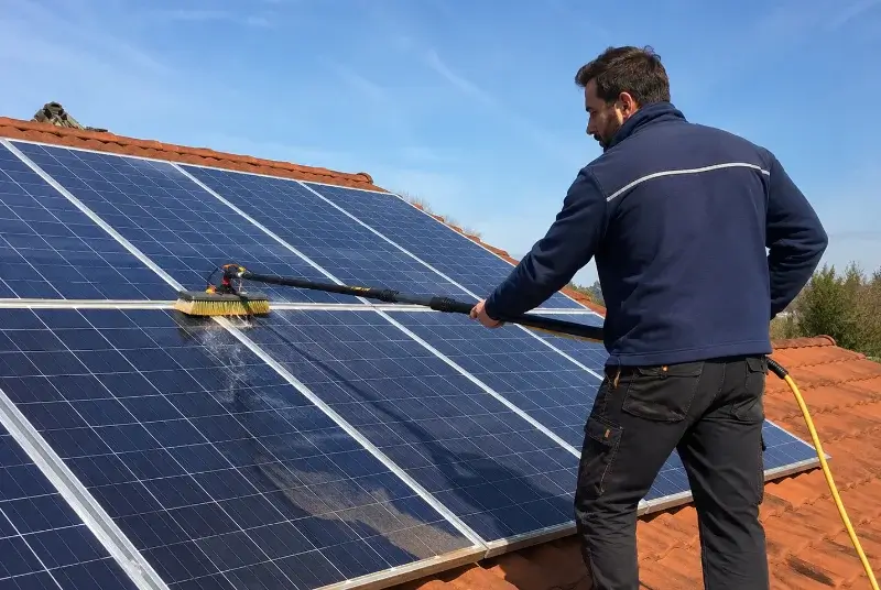 Nettoyage et entretien de panneaux solaires à Reignier-Ésery